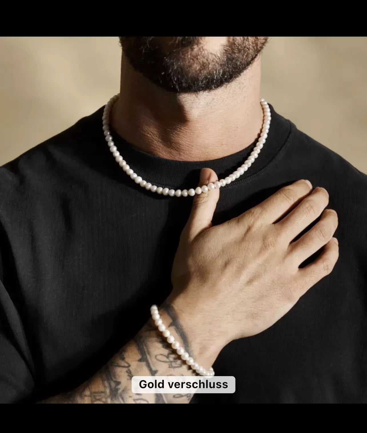 Perlen Kette x Armband Set