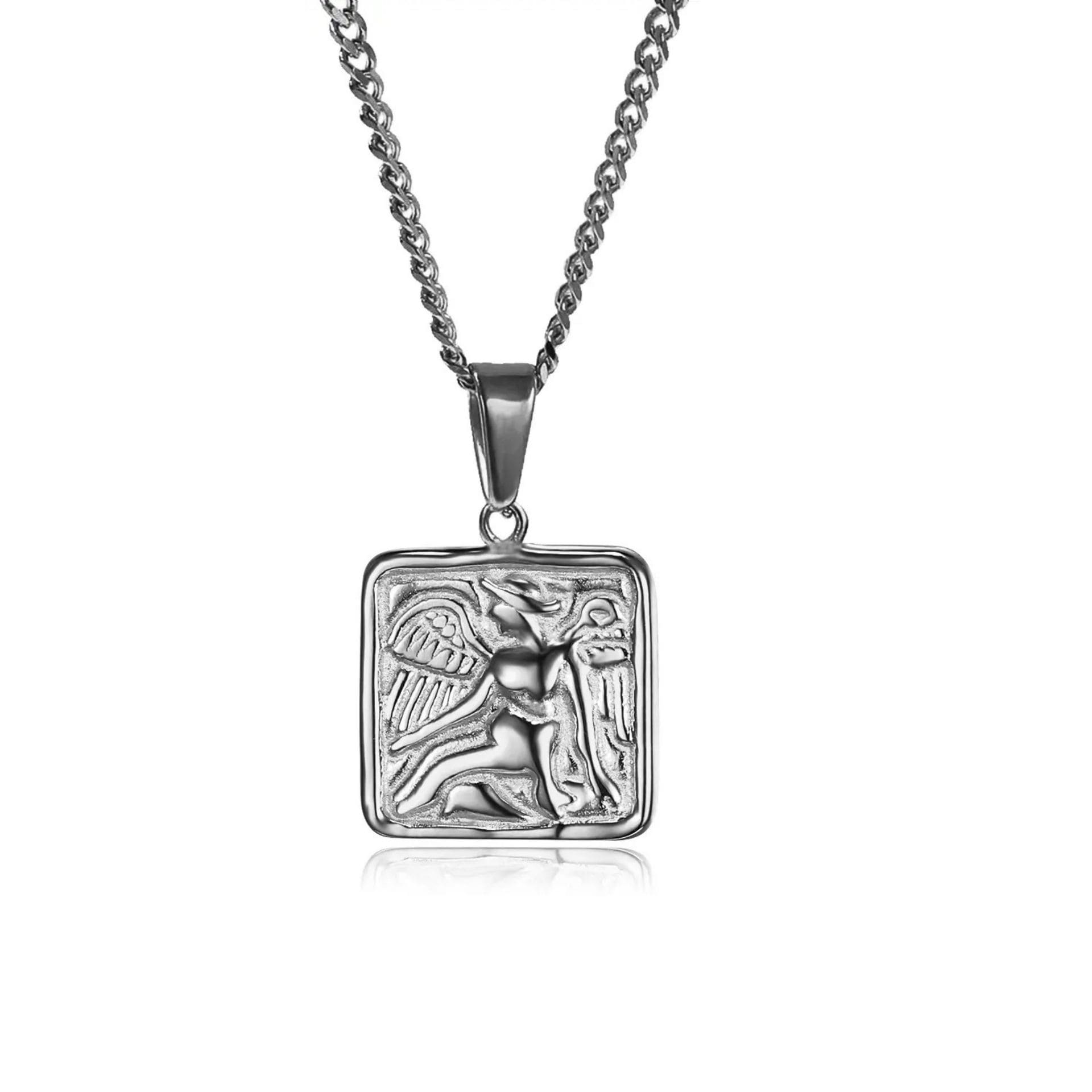 Engel Medaillen Kette