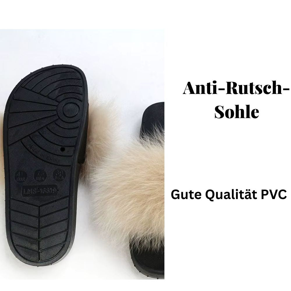 Kuschelige Plüsch Hausschuhe Strandschuhe
