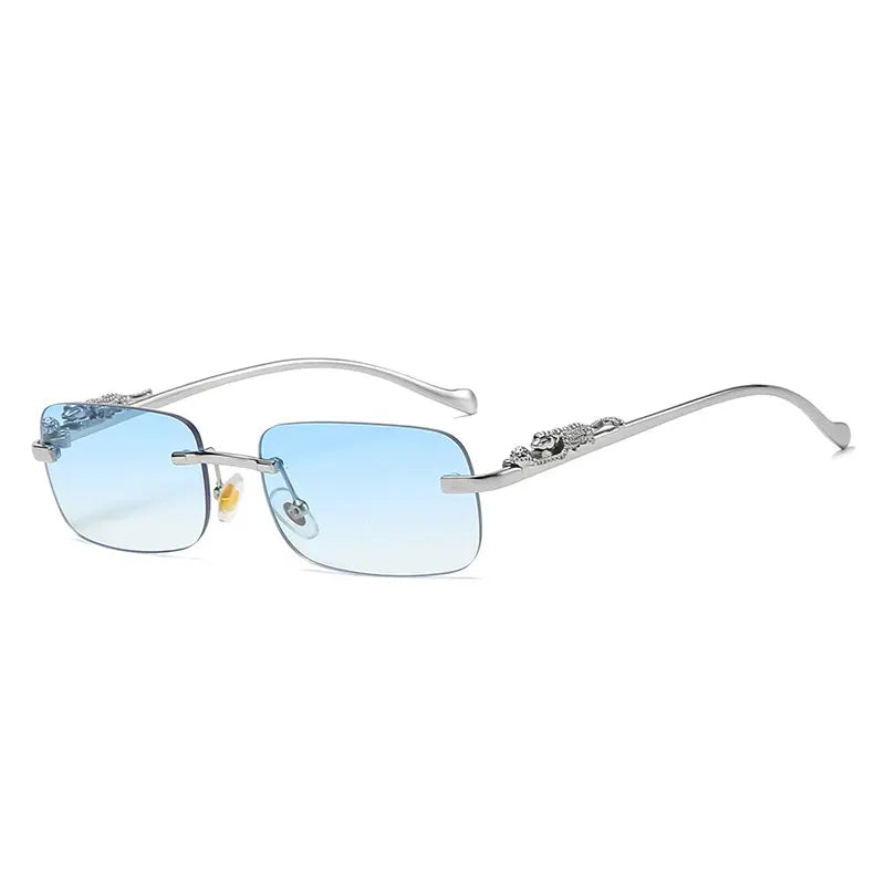 Silber/Blau
