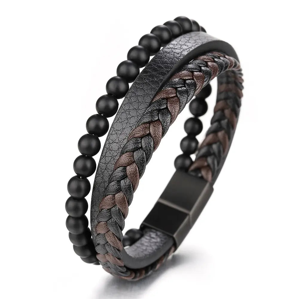 Leder Armband