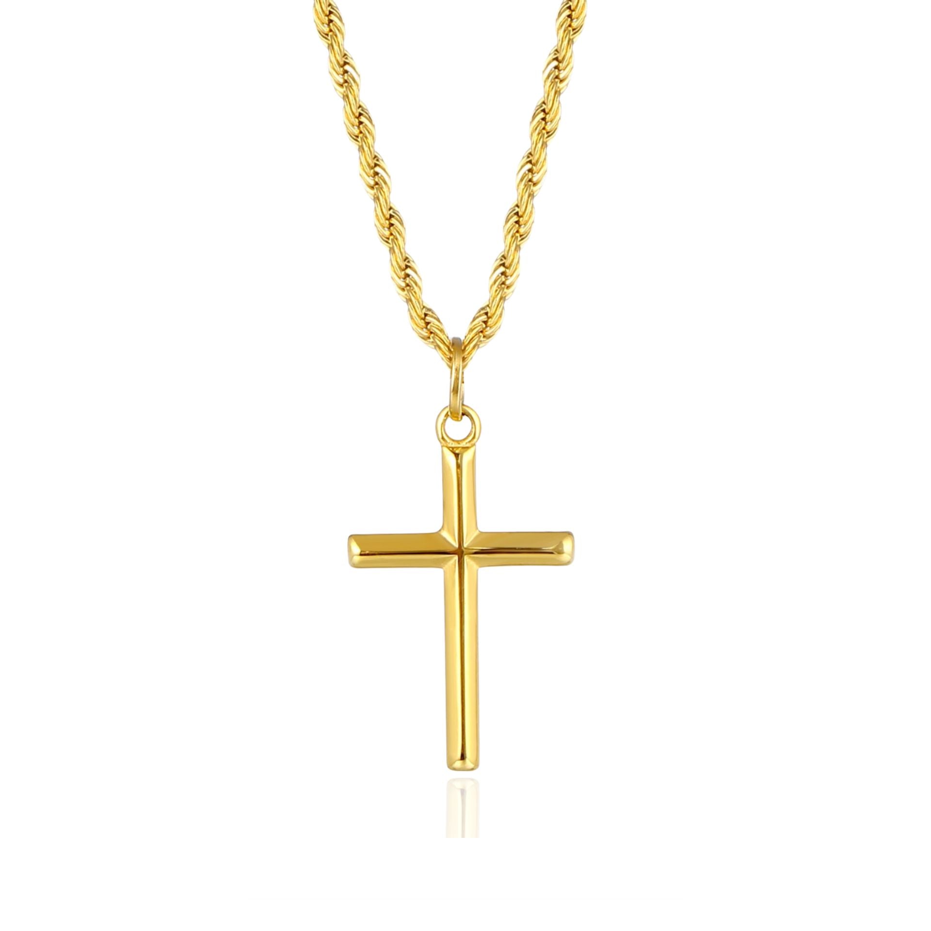 Kreuz Kette Schlicht