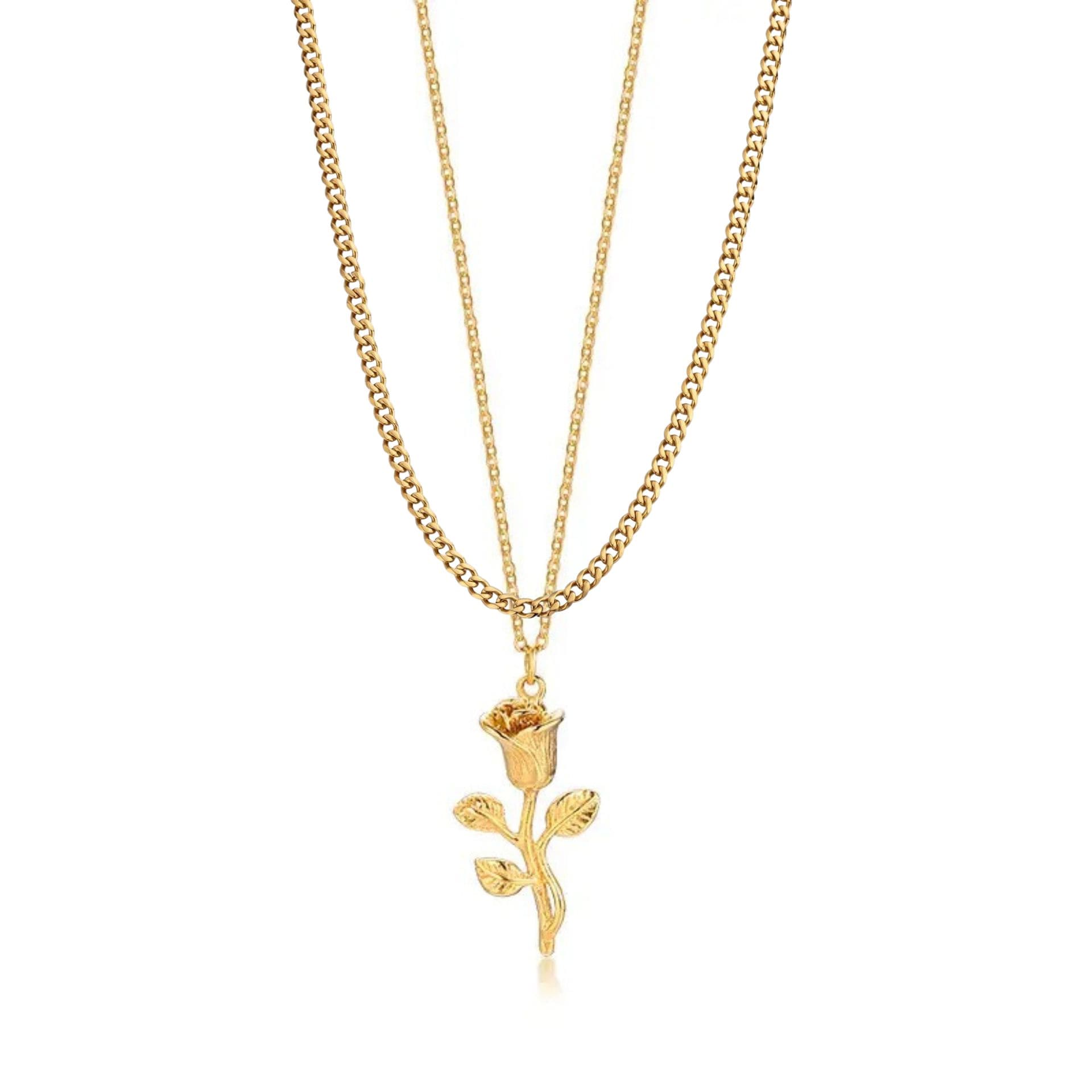 Rose Kette x Cuban Kette Set