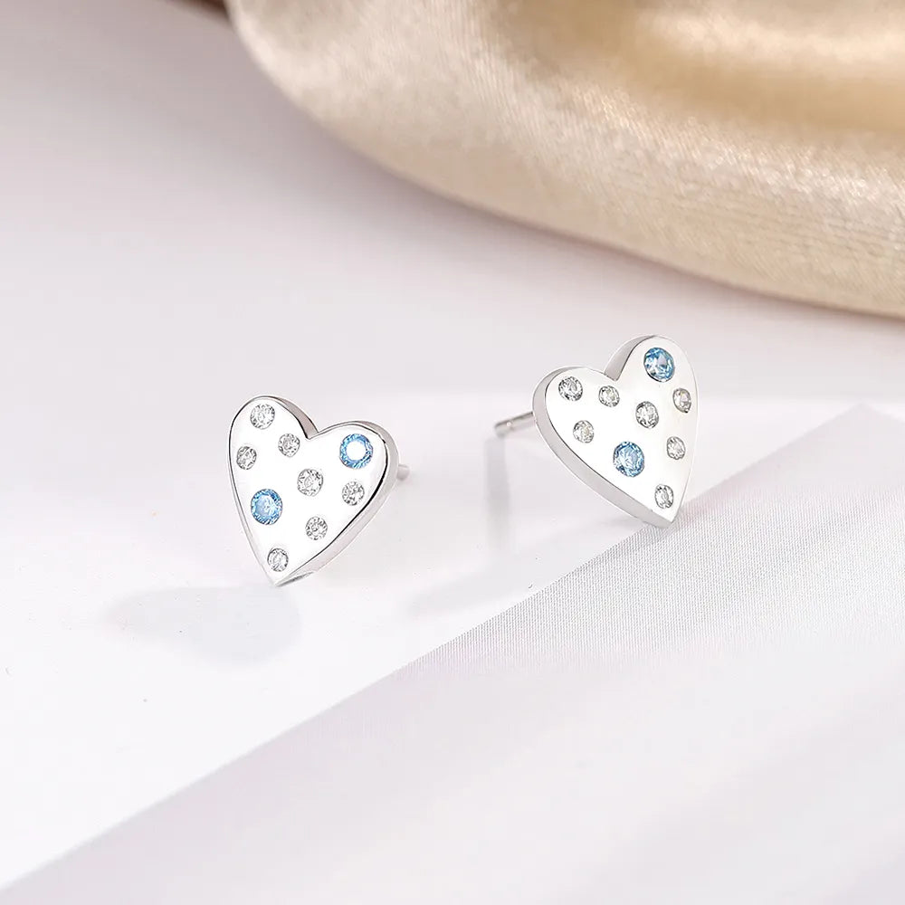 Shining Herz Ohrstecker