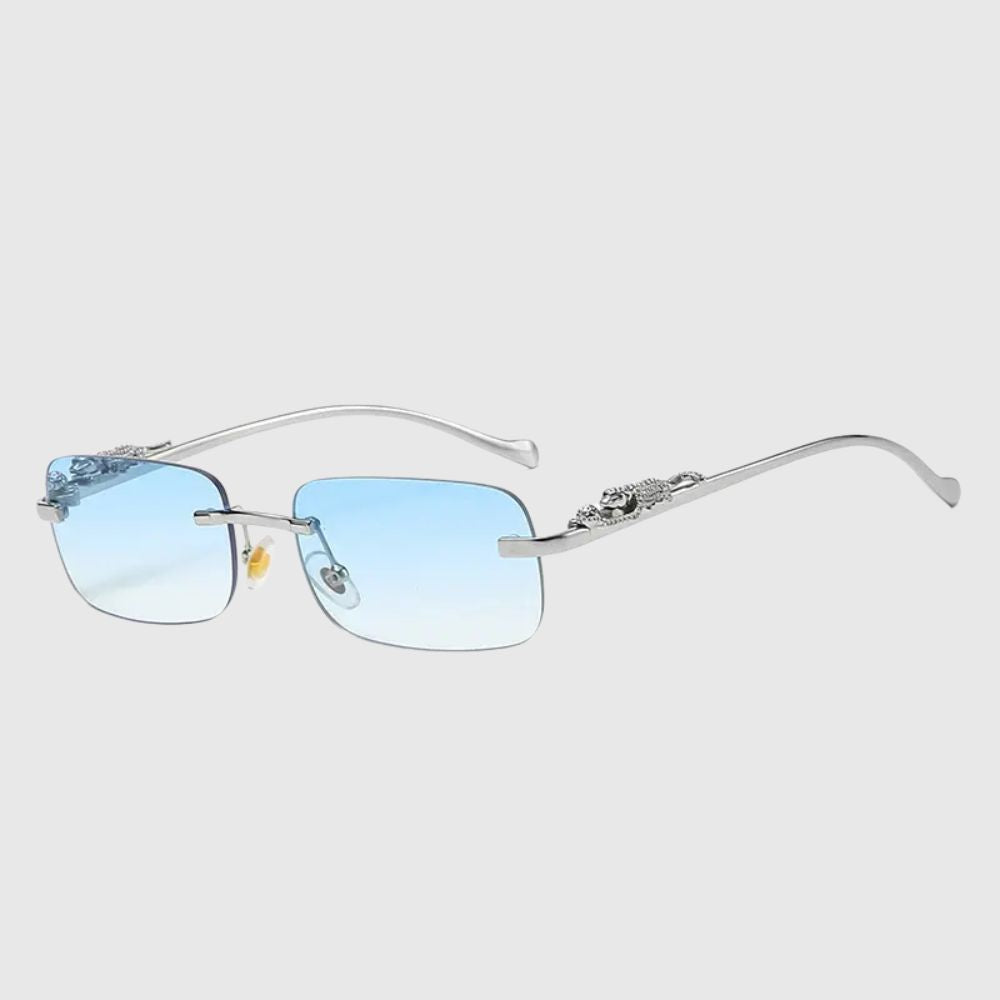 Silber/Blau