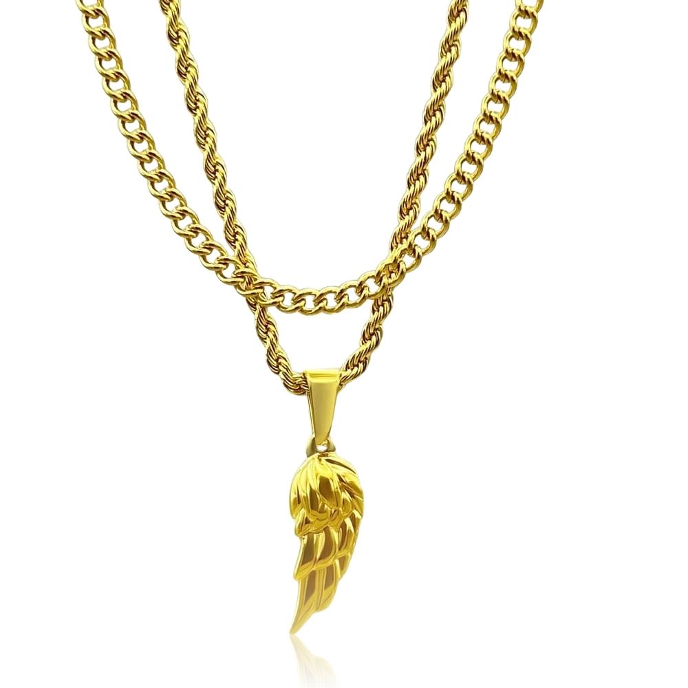 Wing Kette x Cuban Ketten Set