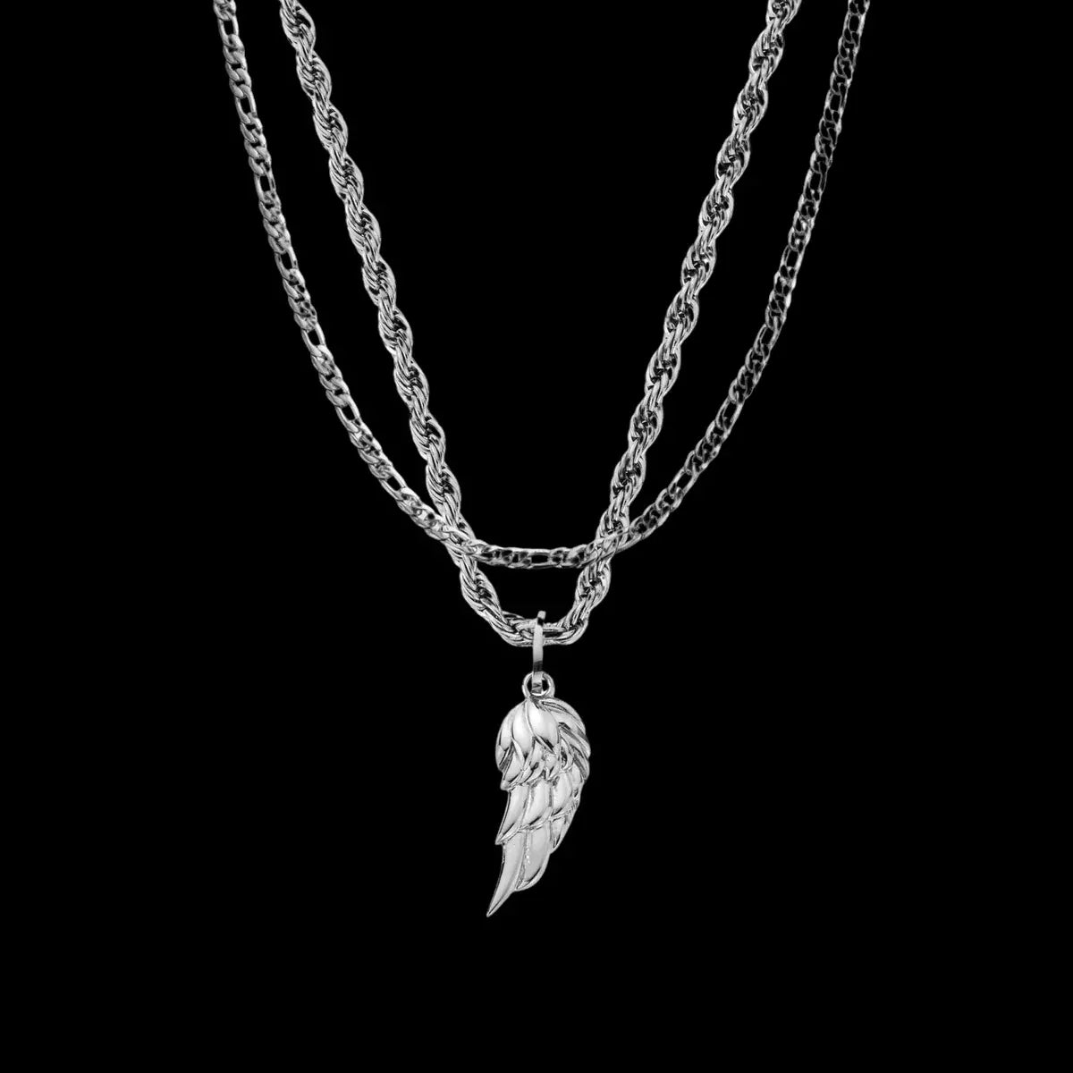 Wing Kette x Figaro Kette Set
