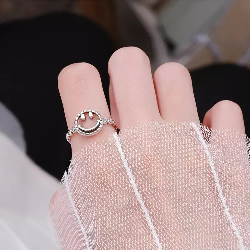 Glücks Smiley Ring