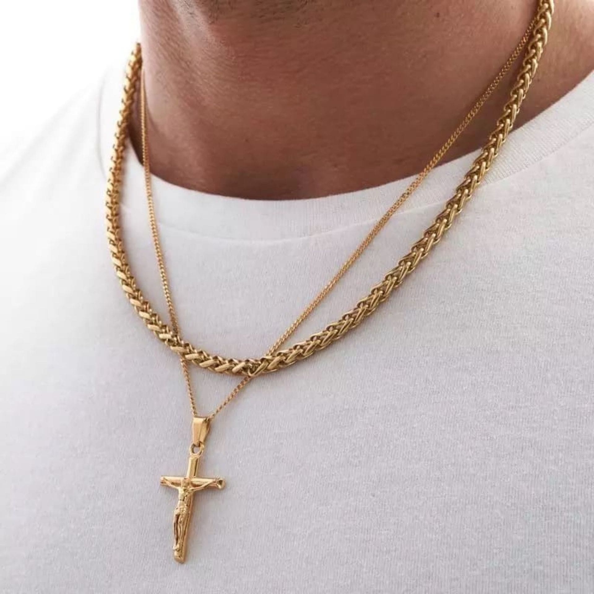 Kreuz Chain Gold 