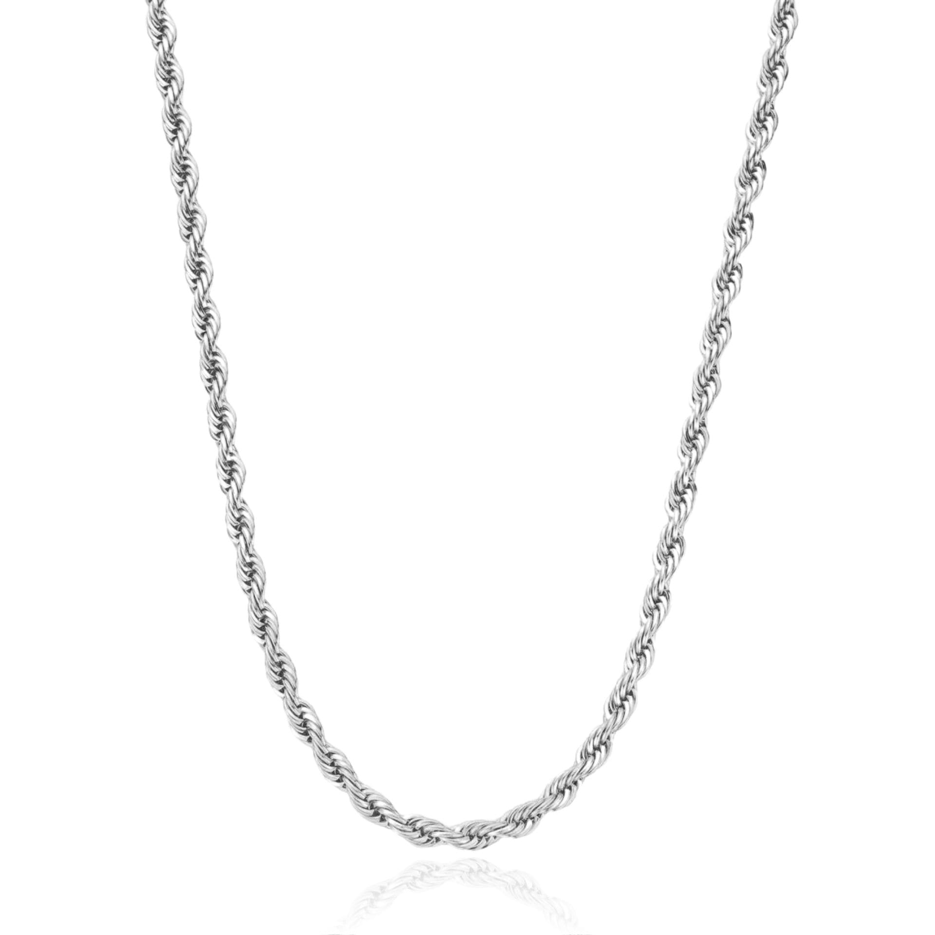 Rope Chain Silber