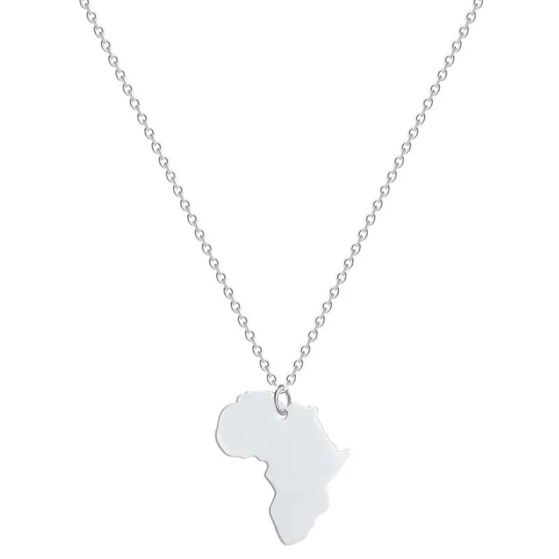 Mini Africa Chain Silber