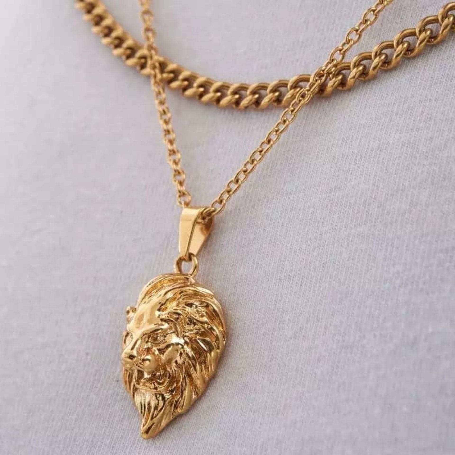Lion Chain Gold