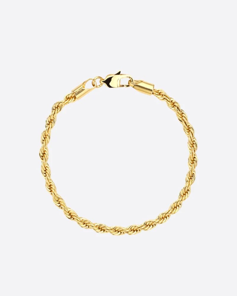 Rope Chain Armband Gold Damen